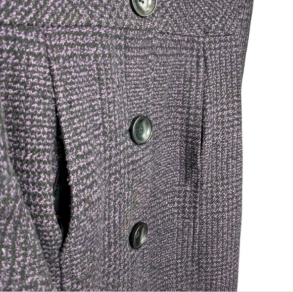 Winter Coat Wool Blend Size 8 - Picture 6 of 9